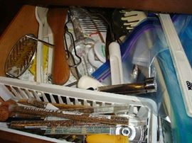 Drawers full of things