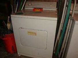 Washer and dryer