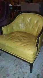 Vintage Henredon leather chair. Great shape!