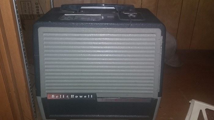 Bell and Howell movie projector