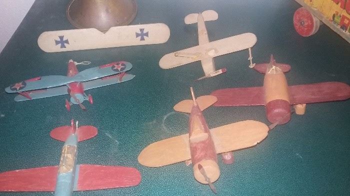 Vintage wooden toys