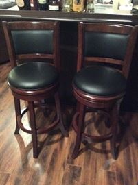 Bar height stools in fantastic condition!