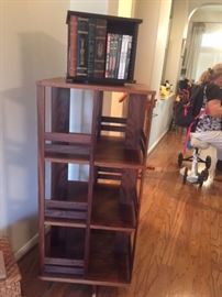 Rotating Book Shelf