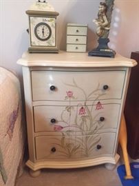 Hand painted side table  