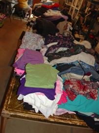 a small portion of the childrens clothing