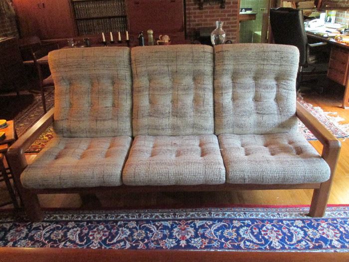 Mid Century Sofa. Made by EMC Mobler in Denmark.