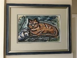 In the style of Picasso