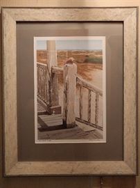 Signed Bob Timberlake artist proof, "Front Porch" 1/30