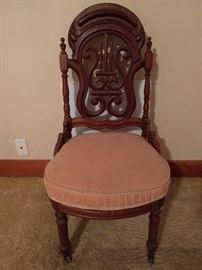 Another well carved chair