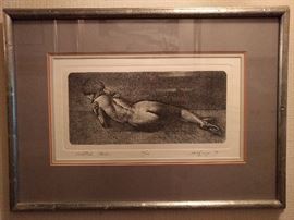 "Untitled Nude", 12/100 Ruby Imps? 1979