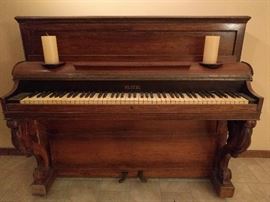 I added the candles, for an extra romantic touch.        It's in the basement, so what happens in the basement stays...