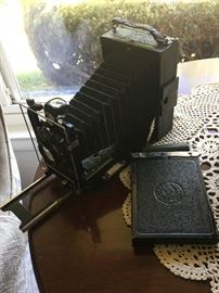 Compur folding camera