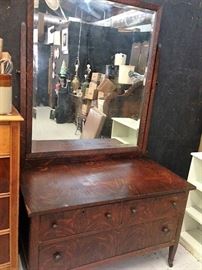 1800s Oak Dresser