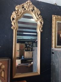 Wood Framed Mirror