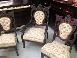 Victorian Parlor Set