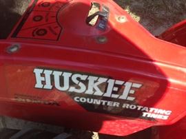 Huskee Tiller with Honda Engine