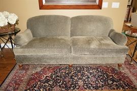 Upholstered sofa by Century Furniture, (pillows sold separately) $400.