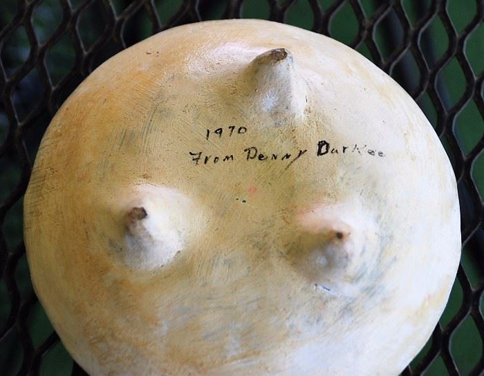 Signed and Dated Bowl