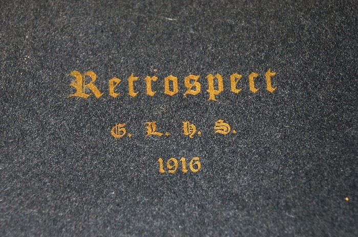 Early 1900’s School Year Books