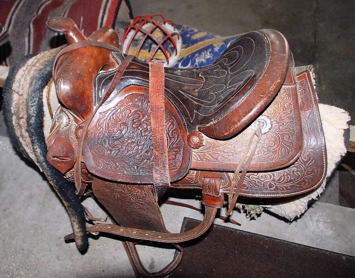 English and Western Saddles