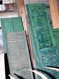 Old Painted Shutters 