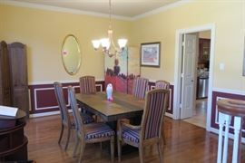 Slate/Tile Dining Room Table