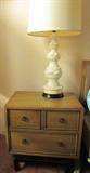 Bedroom Side Table & Lamp