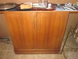 Henry P. Glass Designer From Saginaw -Retro Bar-Opens up has Key too! (see other photo)