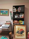 Items from Man Cave. Golf, Paintings, Games