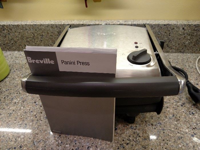 Breville panini press