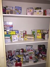 Large Selection of light bulbs