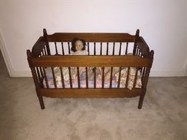 Crib with rockers