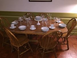 Cochrane Oak Dining Table