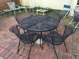 Wrought Iron Patio Set