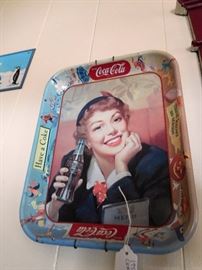1950s Coca Cola tray
