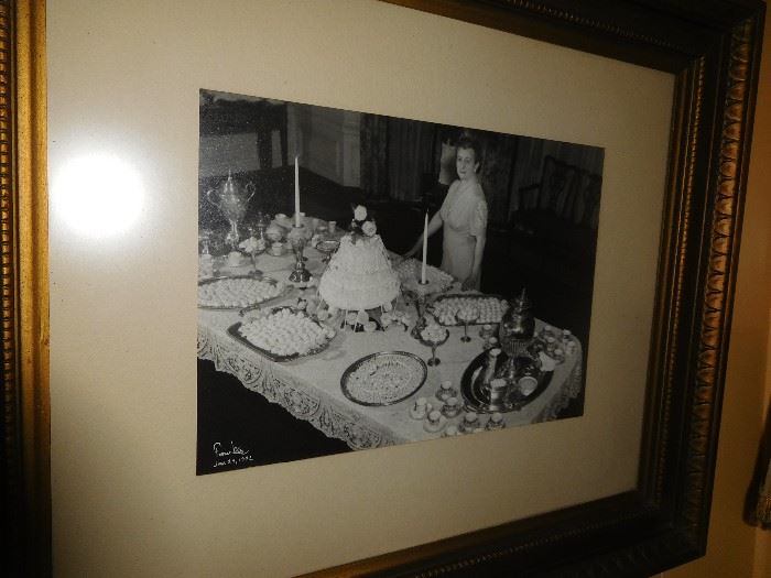 Signed Fonville Winans framed photograph
