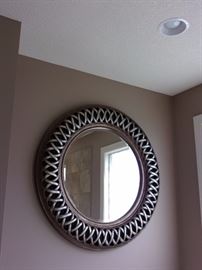 Uttermost Beveled Edge Mirror 29"diameter(mirror)