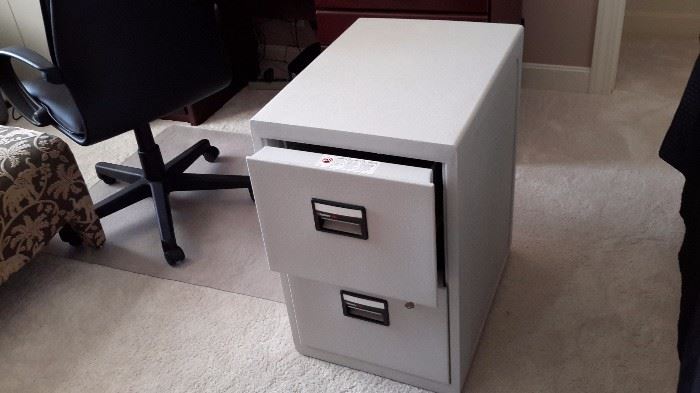 Sentry Safe 2 drawer file cabinet fireproof 1 hour