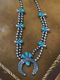 Squash blossom necklace 