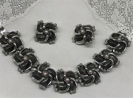 Thermoset bracelet and earrings 
