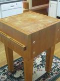 Butcher block island/work area