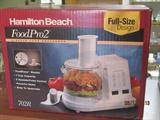 New and in the box; Hamilton Beach Food Processor