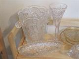 Cut glass pieces