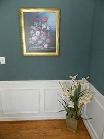 Beautiful Picture and Flower Decoration