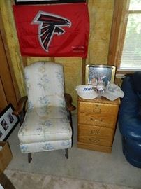 Chair & Let's Go Falcons