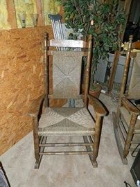 Another View Of Vintage Rocking Chair