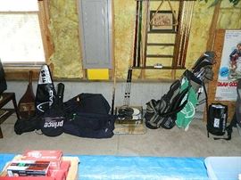Tennis Rackets, Ping Golf Clubs