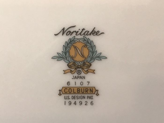 Noritake China Set~ Colburn