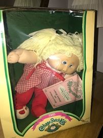 Vintage Cabbage Patch Doll- Marcella Molly (1985)