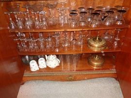 crystal stemware